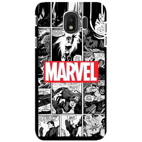 Чехол с рисунком «Комикс Марвел» для Samsung Galaxy J4 2018 (SM-J400F)