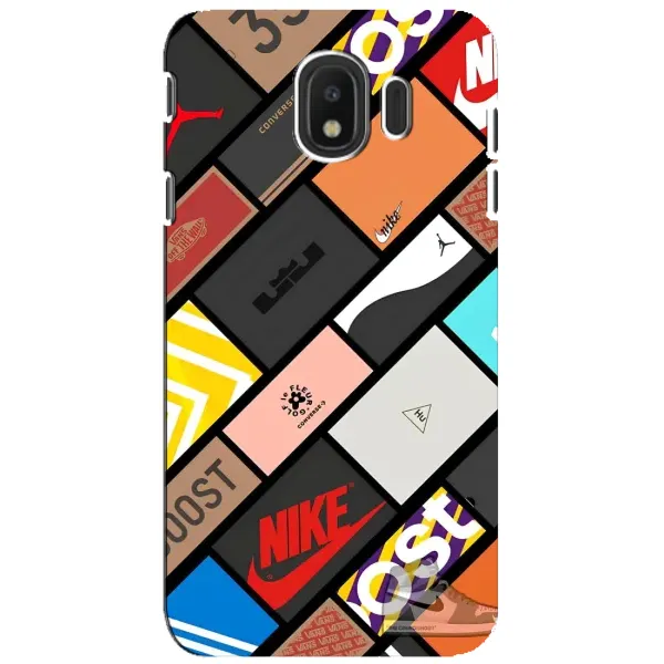 Чехол с рисунком «Коробки» для Samsung Galaxy J4 2018 (SM-J400F) Чехол с рисунком «Коробки» для Samsung Galaxy J4 2018 (SM-J400F)