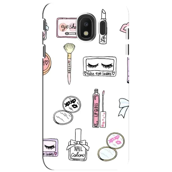 Чехол с рисунком «Косметика» для Samsung Galaxy J4 2018 (SM-J400F) Чехол с рисунком «Косметика» для Samsung Galaxy J4 2018 (SM-J400F)