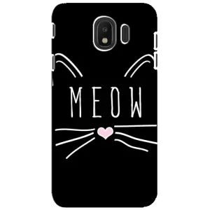 Бампер з зображенням Котиків для Самсунг J4 (2018) (КОТИК MEOW)