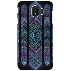 Силиконовый Чехол на Samsung Galaxy J4 2018, SM-J400F (Крутой орнамент)