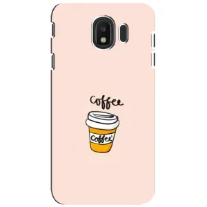 Чехол с изображением вкусной еды для Samsung Galaxy J4 2018, SM-J400F (Кружка кофе)