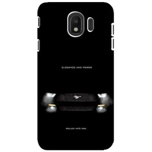 Чехлы с тематикой "Крутые машины" на Samsung Galaxy J4 2018, SM-J400F (Черный Land Rover)