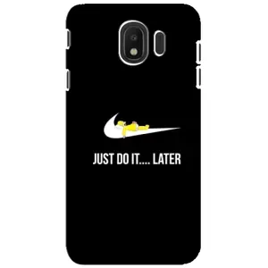 Силіконовый Чохол на Samsung Galaxy J4 2018, SM-J400F з картинкою НАЙК (Later)