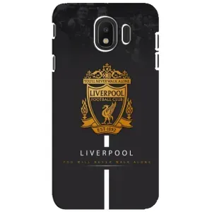Силиконовые Чехлы принт Футбол на Samsung Galaxy J4 2018, SM-J400F (Liverpool)