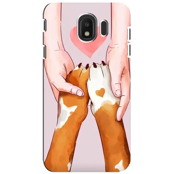 Чехол с рисунком «Любовь к собакам» для Samsung Galaxy J4 2018 (SM-J400F) Чехол с рисунком «Любовь к собакам» для Samsung Galaxy J4 2018 (SM-J400F)