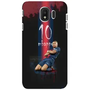 Чехол (TPU) с Футболистом на Samsung Galaxy J4 2018, SM-J400F (MBAPPE 10)