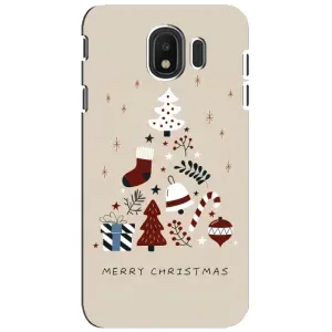 Чехол Санта Клаус для Samsung Galaxy J4 2018, SM-J400F (Merry Christmas)
