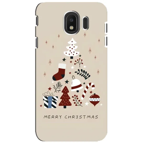 Чехол с рисунком «Merry Christmas» для Samsung Galaxy J4 2018 (SM-J400F) Чехол с рисунком «Merry Christmas» для Samsung Galaxy J4 2018 (SM-J400F)