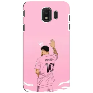 Чехлы Лео Месси в Майами на Samsung Galaxy J4 2018, SM-J400F (Месси Маями)