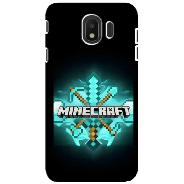 Чехол с рисунком «MineCraft 2» для Samsung Galaxy J4 2018 (SM-J400F)