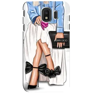 Силіконовый Чохол на Samsung Galaxy J4 2018, SM-J400F з картинкой Модных девушек (Мода)