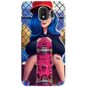 Чохол з картинкою Модні Дівчата Samsung Galaxy J4 2018, SM-J400F (Модна Дівчинка)