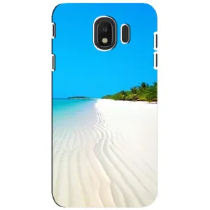 Летний Чехол на Samsung Galaxy J4 2018, SM-J400F (Море песок)