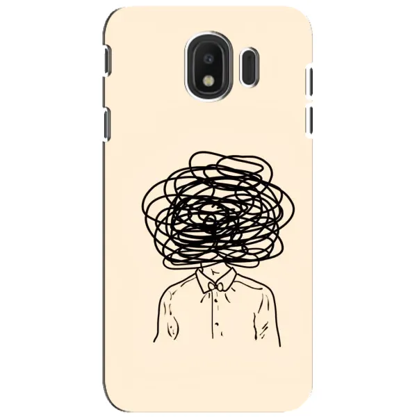 Чехол с рисунком «Мысли» для Samsung Galaxy J4 2018 (SM-J400F) Чехол с рисунком «Мысли» для Samsung Galaxy J4 2018 (SM-J400F)