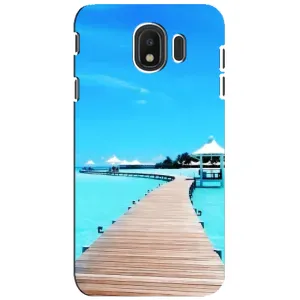 Летний Чехол на Samsung Galaxy J4 2018, SM-J400F (Набережная)