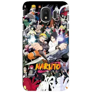 Купить Чехлы на телефон с принтом Anime для Samsung Galaxy J4 2018, SM-J400F (Наруто постер)