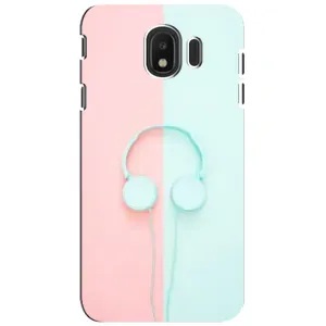 Девчачий Чехол для Samsung Galaxy J4 2018, SM-J400F (Наушники)