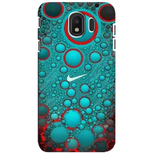 Силіконовый Чохол на Samsung Galaxy J4 2018, SM-J400F з картинкою НАЙК (Найк зелений)