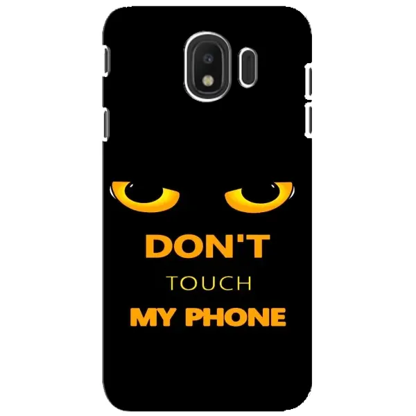 Чехол с рисунком «Не трогай мой телефон» для Samsung Galaxy J4 2018 (SM-J400F) Чехол с рисунком «Не трогай мой телефон» для Samsung Galaxy J4 2018 (SM-J400F)