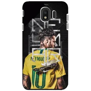 Силиконовый Чехол Samsung Galaxy J4 2018, SM-J400F (Neymar 10)