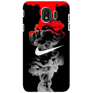 Силіконовый Чохол на Samsung Galaxy J4 2018, SM-J400F з картинкою НАЙК (Nike дим)