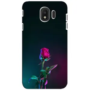 Чохли з принтом Троянд для Samsung Galaxy J4 2018, SM-J400F (Нічна троянда)