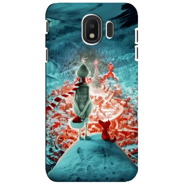 Чехол с рисунком «Новогодний Гринч» для Samsung Galaxy J4 2018 (SM-J400F) Чехол с рисунком «Новогодний Гринч» для Samsung Galaxy J4 2018 (SM-J400F)