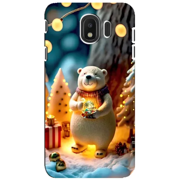 Чехол с рисунком «Новогодний ведмеженок» для Samsung Galaxy J4 2018 (SM-J400F) Чехол с рисунком «Новогодний ведмеженок» для Samsung Galaxy J4 2018 (SM-J400F)