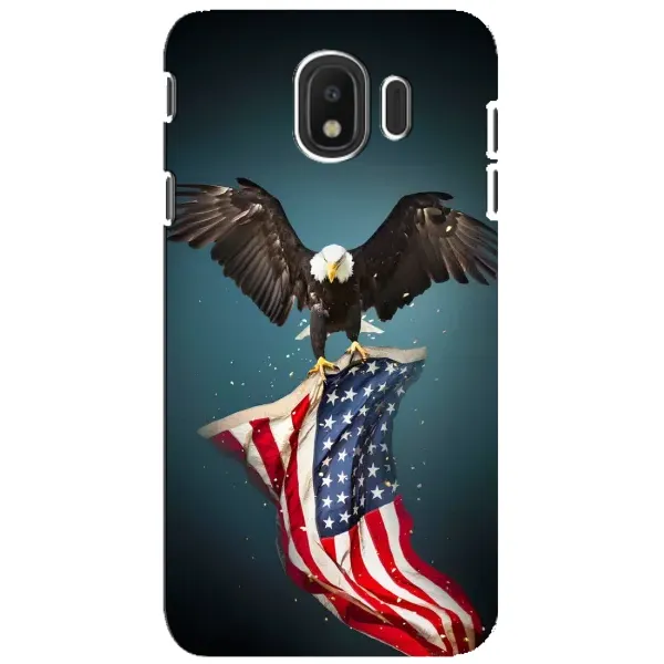 Чехол с рисунком «Орел и флаг» для Samsung Galaxy J4 2018 (SM-J400F) Чехол с рисунком «Орел и флаг» для Samsung Galaxy J4 2018 (SM-J400F)