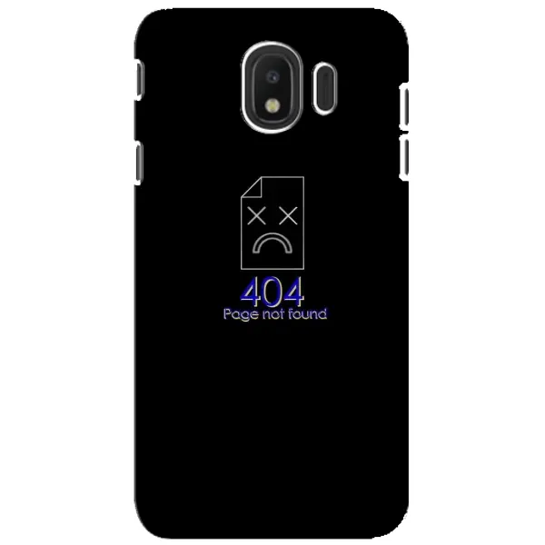 Чехол с рисунком «Ошибка 404» для Samsung Galaxy J4 2018 (SM-J400F) Чехол с рисунком «Ошибка 404» для Samsung Galaxy J4 2018 (SM-J400F)