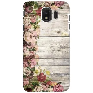 Чохли з тематикою "КВІТИ" на Samsung Galaxy J4 2018, SM-J400F (Плетені квіти)