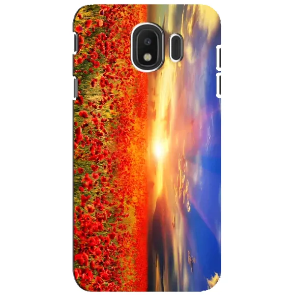 Чехол с рисунком «Поле тюльпанов» для Samsung Galaxy J4 2018 (SM-J400F)