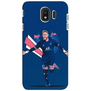 Силиконовый Чехол Samsung Galaxy J4 2018, SM-J400F (Празднование Неймара)