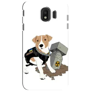 Чехол с принтом Собаки Патрон для Samsung Galaxy J4 2018, SM-J400F (Пёс Патрон с ракетой)