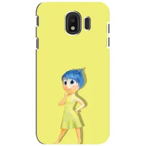 Чехол Головоломка для Samsung Galaxy J4 2018, SM-J400F - (AlphaPrint) (Радость)