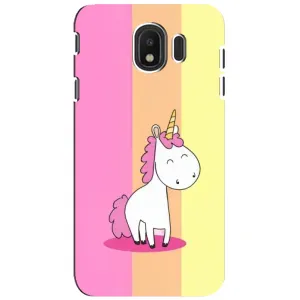 Чехол Unicorn на Samsung Galaxy J4 2018, SM-J400F (Радужный Единорог)