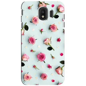 Чохли з принтом Троянд для Samsung Galaxy J4 2018, SM-J400F (Різні квіти)
