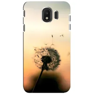 Силіконовий Чохол з кульбабками на Samsung Galaxy J4 2018, SM-J400F (Роздмухана кульбабка)