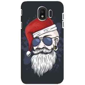 Чехол Санта Клаус для Samsung Galaxy J4 2018, SM-J400F (Рождественский МЕН)