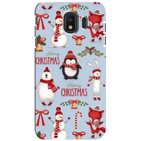 Чехол с рисунком «Рождественский» для Samsung Galaxy J4 2018 (SM-J400F) Чехол с рисунком «Рождественский» для Samsung Galaxy J4 2018 (SM-J400F)
