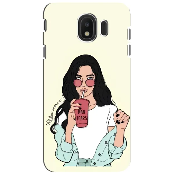 Чехол с рисунком «С напитком» для Samsung Galaxy J4 2018 (SM-J400F) Чехол с рисунком «С напитком» для Samsung Galaxy J4 2018 (SM-J400F)