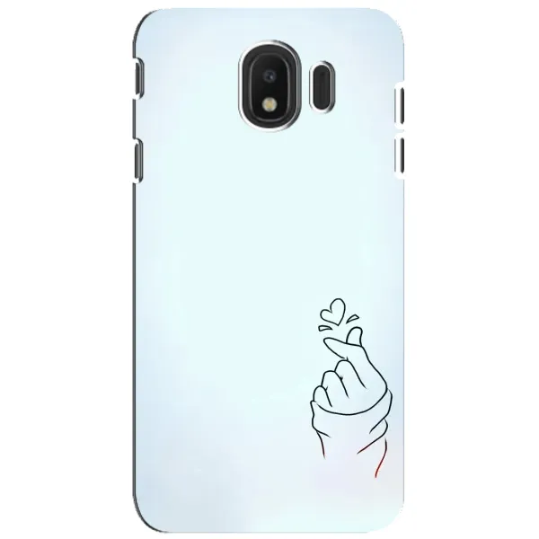 Чехол с рисунком «Сердце на голубом» для Samsung Galaxy J4 2018 (SM-J400F) Чехол с рисунком «Сердце на голубом» для Samsung Galaxy J4 2018 (SM-J400F)