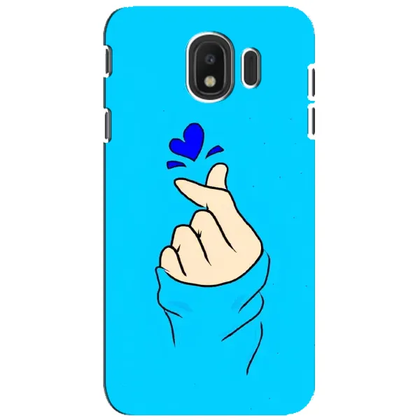 Чехол с рисунком «Сердце на синем» для Samsung Galaxy J4 2018 (SM-J400F) Чехол с рисунком «Сердце на синем» для Samsung Galaxy J4 2018 (SM-J400F)