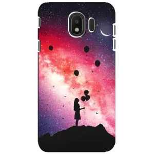 Силиконовые Чехлы Любимому человеку для Samsung Galaxy J4 2018, SM-J400F (Шарики в небе)