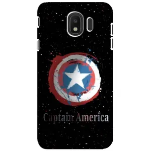 Чехол с Щитом Капитана Америки на Samsung Galaxy J4 2018, SM-J400F (Щит Капитана)