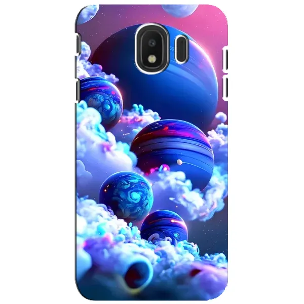Чехол с рисунком «Синие планеты» для Samsung Galaxy J4 2018 (SM-J400F) Чехол с рисунком «Синие планеты» для Samsung Galaxy J4 2018 (SM-J400F)