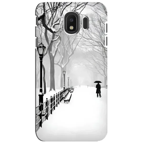 Чехол с рисунком «Снегом замело» для Samsung Galaxy J4 2018 (SM-J400F) Чехол с рисунком «Снегом замело» для Samsung Galaxy J4 2018 (SM-J400F)