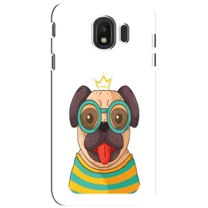 Бампер для Samsung Galaxy J4 2018, SM-J400F з картинкою "Песики" (Собака Король)