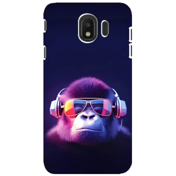 Чохол з малюнком «Стильная мавпа» для Samsung Galaxy J4 2018 (SM-J400F) Чохол з малюнком «Стильная мавпа» для Samsung Galaxy J4 2018 (SM-J400F)